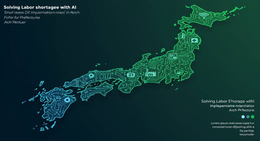 AIで人手不足解消！愛知県の中小企業DX導入マップ